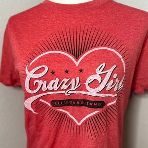 Eli Young Band “Crazy Girl” T-shirt Size Small